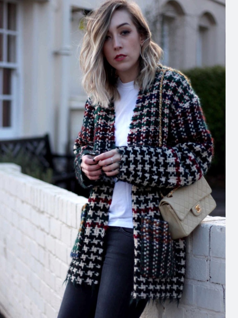 Isabel Marant diana Houndstooth Tweed Jacket small/ 34